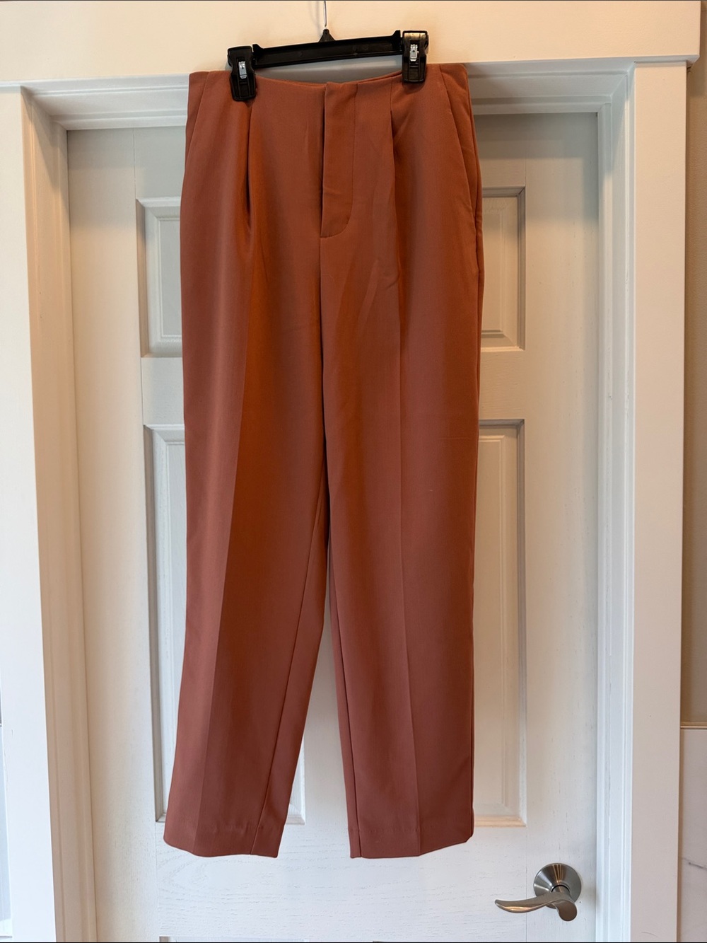 a new day Straight Leg Pants in Rust Brown